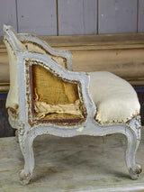 Small antique French children's armchair