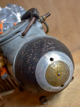 Antique French Michelin air compressor, 1920's 110v