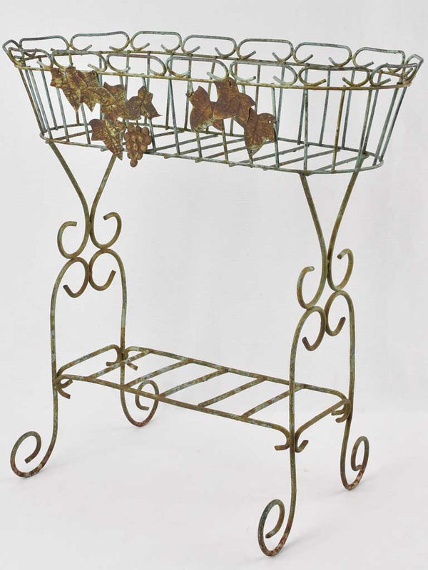 Little French iron plant stand 24"
