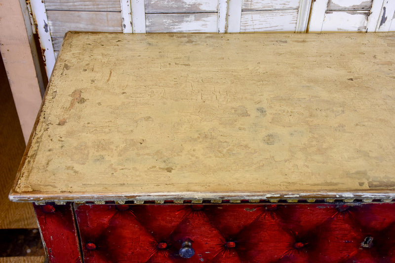 Vintage French painted commode