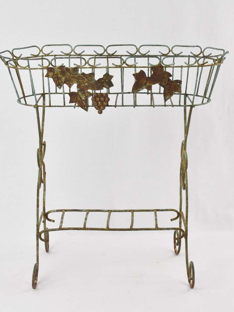 Little French iron plant stand 24"