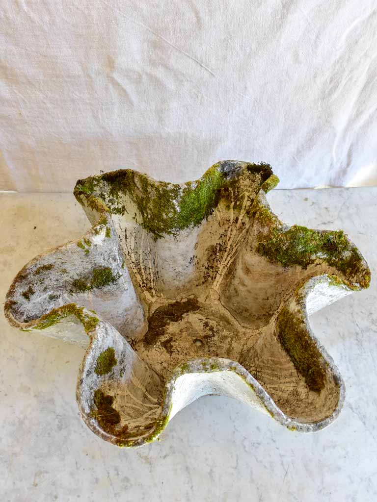 Pair of small mid-century handkerchief planters - 1950's