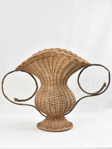 1930s wicker florist basket Salvador Dali
