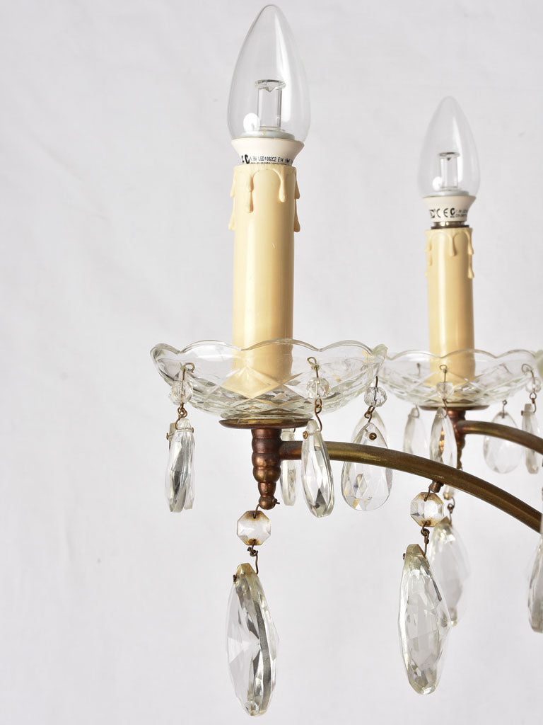 Timeless Brass French Glass Lighting