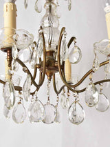 Charming Glass Fixture French Chandelier