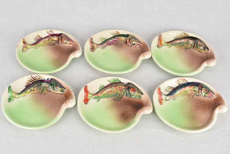 Seafood service from Cannes (1950s) 7 pieces