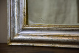 19th Century Louis Philippe mirror with silver frame