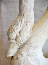 Vintage French swan garden planter