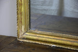 Gilded French Louis Philippe mirror - 19th Century