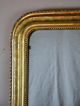 Gilded French Louis Philippe mirror - 19th Century