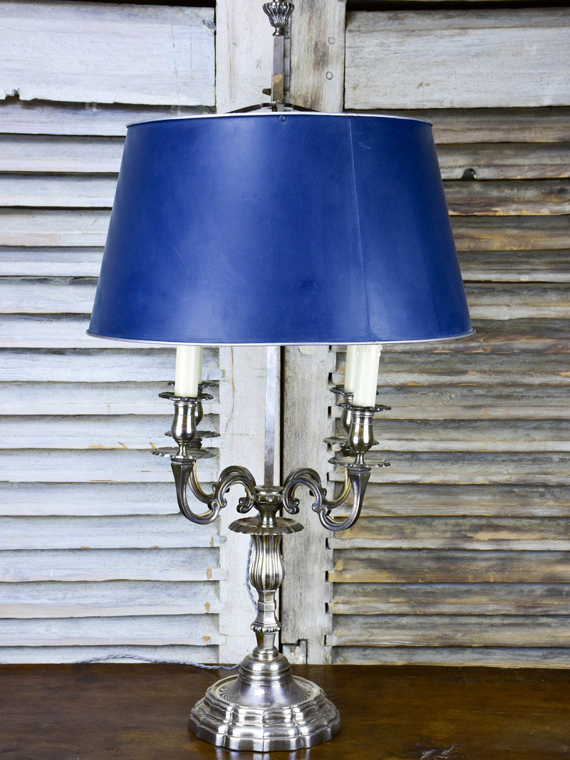 Vintage French table lamp, adjustable