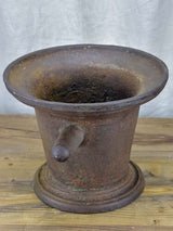 18th Century pharmacy mortar - cast iron
