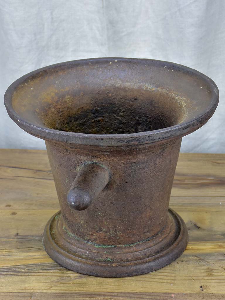 18th Century pharmacy mortar - cast iron