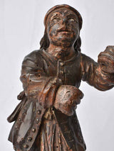 Unique seventeenth-century carved wooden figures