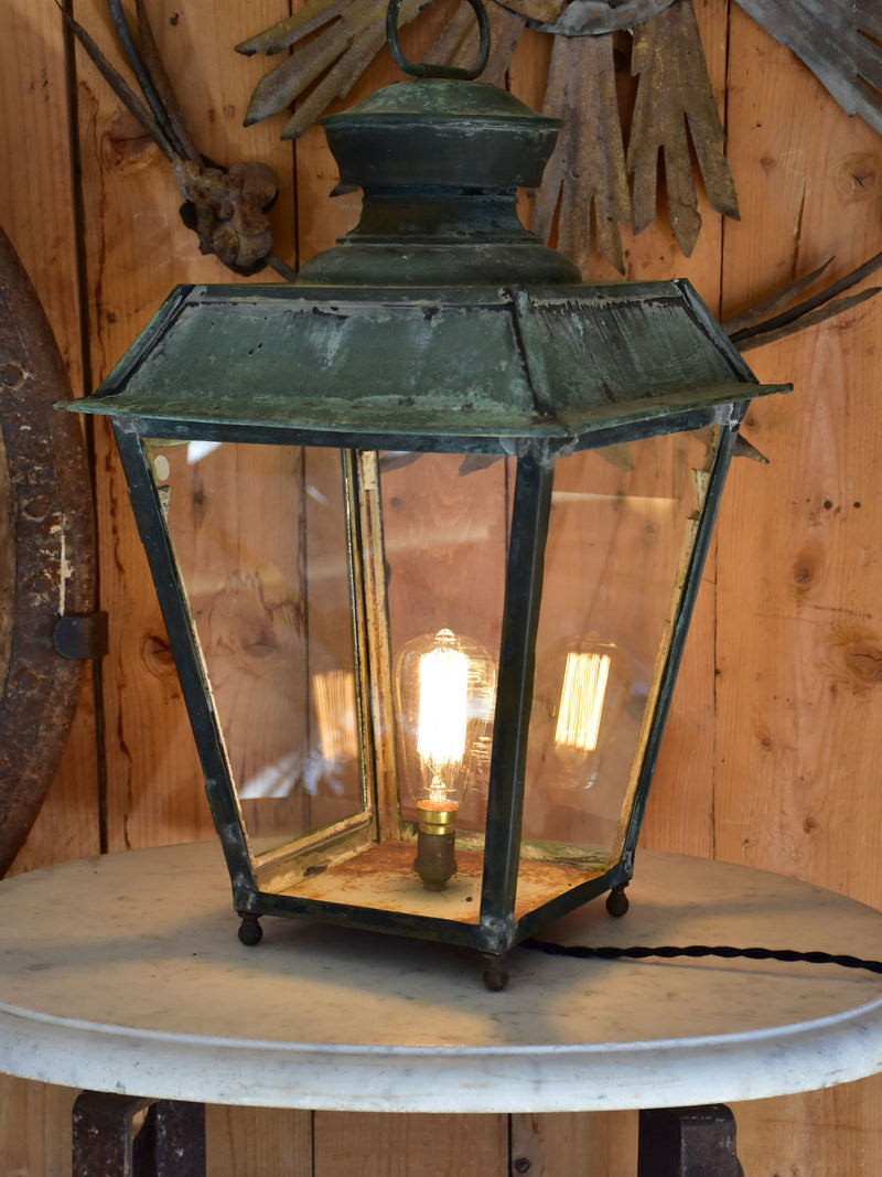 Antique French lantern - Leon Luchaire Paris