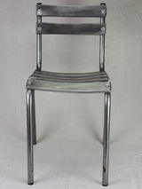 Pair of stackable mid century metal chairs (20 available)