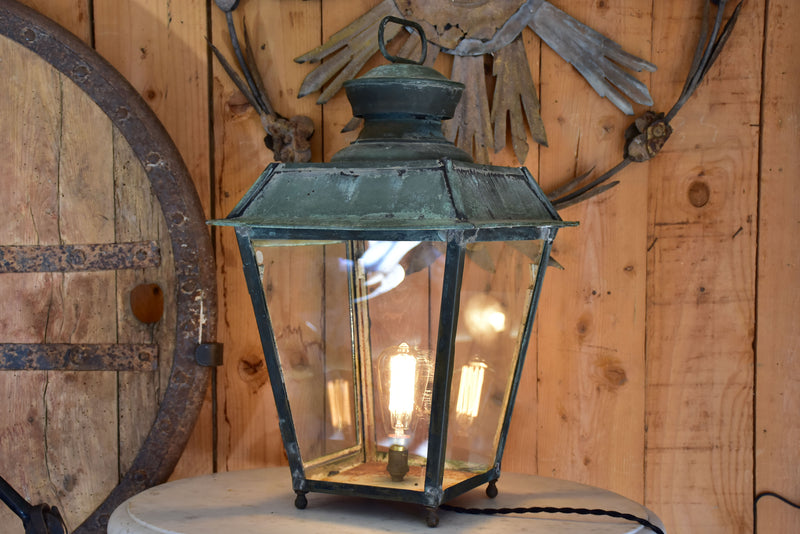 Antique French lantern - Leon Luchaire Paris