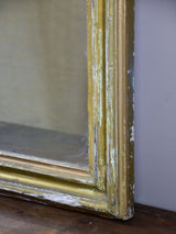 Very large rustic French Louis Philippe mirror - 19th Century 30 ½'' x 54 ¾''