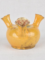 Tulip vase in the shape of fruit, 1940s, 8"