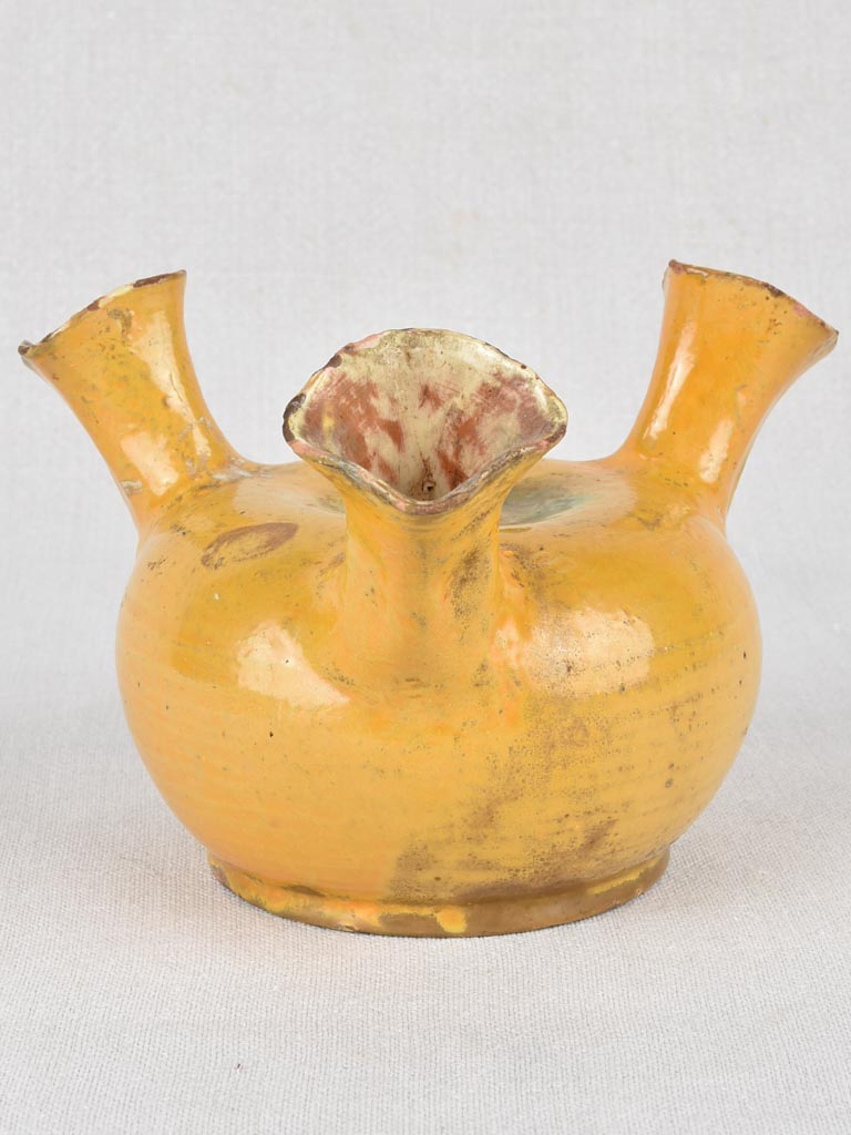 Tulip vase in the shape of fruit, 1940s, 8"