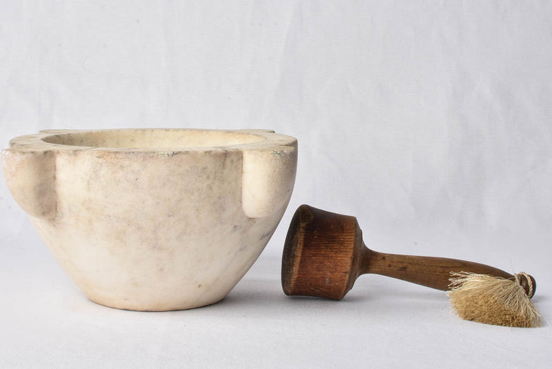 Antique stone Mortar and pestle