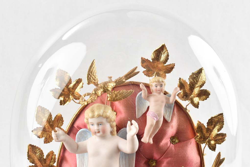 Napoleon III marriage dome 17"