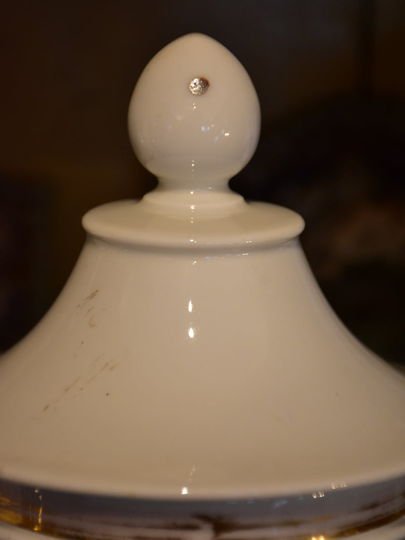 Collection of 6 antique French apothecary jars