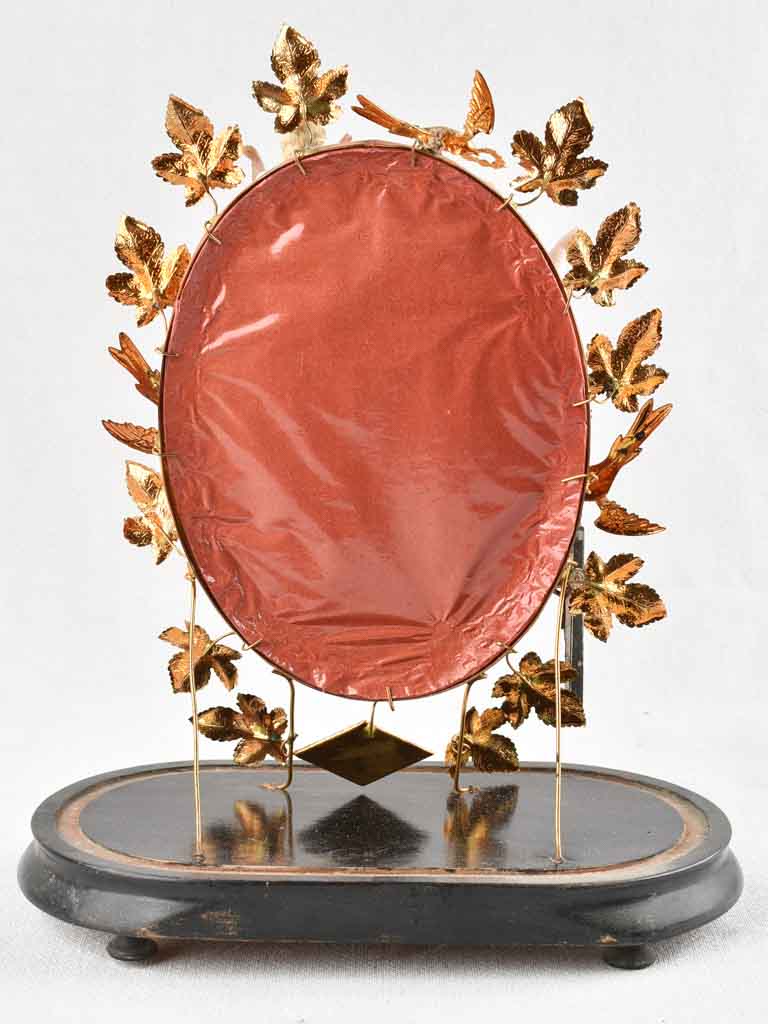 Napoleon III marriage dome 17"