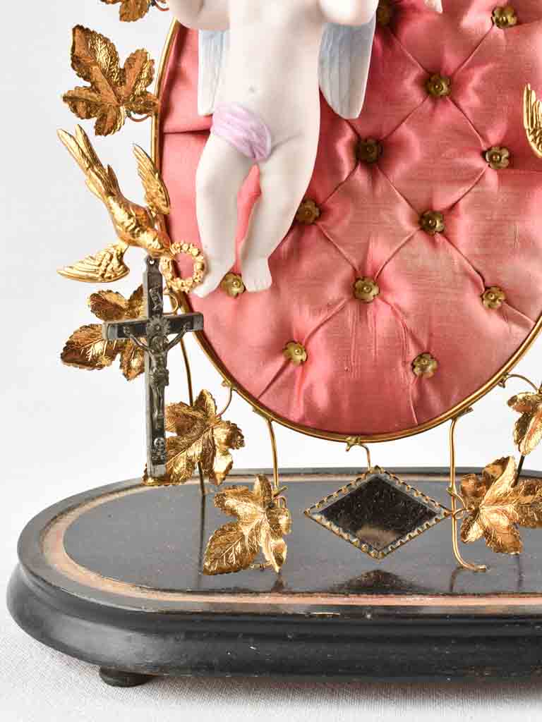Napoleon III marriage dome 17"