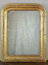 Small gold Louis Philippe mirror - 19th Century