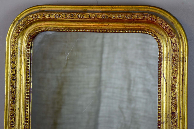 Small gold Louis Philippe mirror - 19th Century