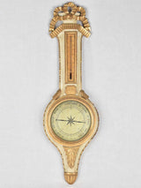 Barometer, Louis XVI-style, 19th-century 38½"