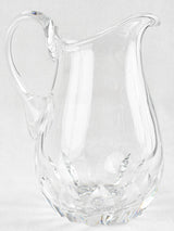 Baccarat pitcher with 8 glasses