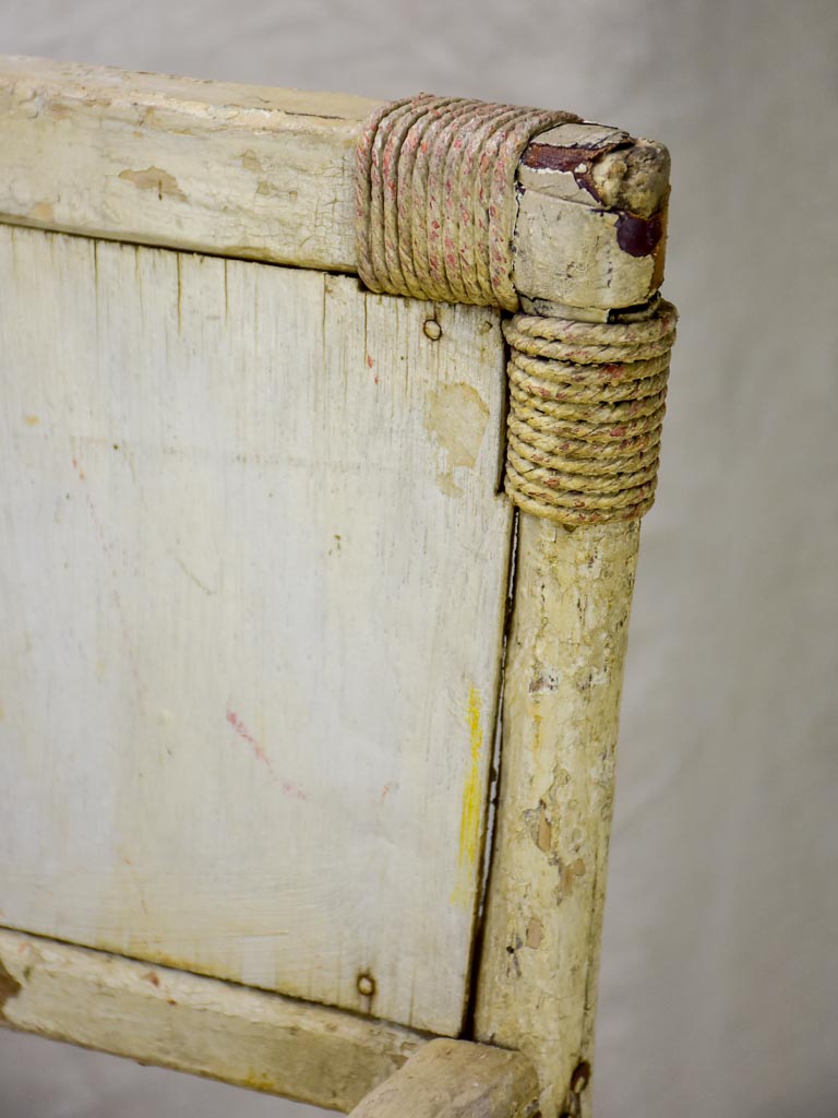 Antique French child's armchair
