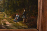 Small landscape painting - French 19th century 14¼" x 17¼"