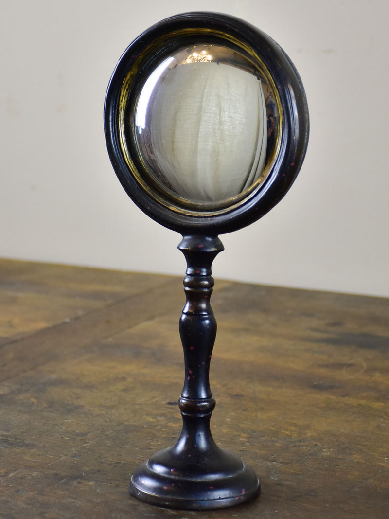 Late 19th Century Napoleon III mirror on stand