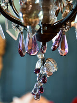 Traditional Murano glass Italian chandelier
