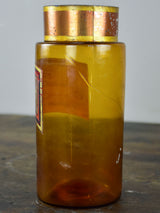 19th Century apothecary jar - Feuilles de Boldo
