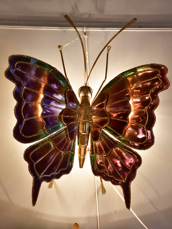 Vintage wall sconce - butterfly