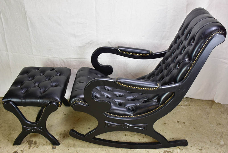 Rocking chair chesterfield deals