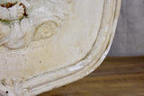 Pair of 1950's French plaster molds with cherubs