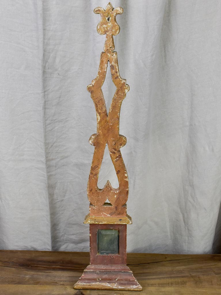 17th-century ornamental Spanish boiserie element
