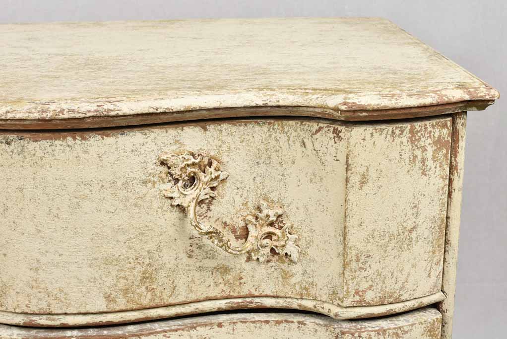 Antique French commode with 3 drawers 48"