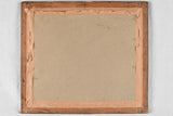 19th-century Ex-Voto votive drawing 21¾" x 24¾"