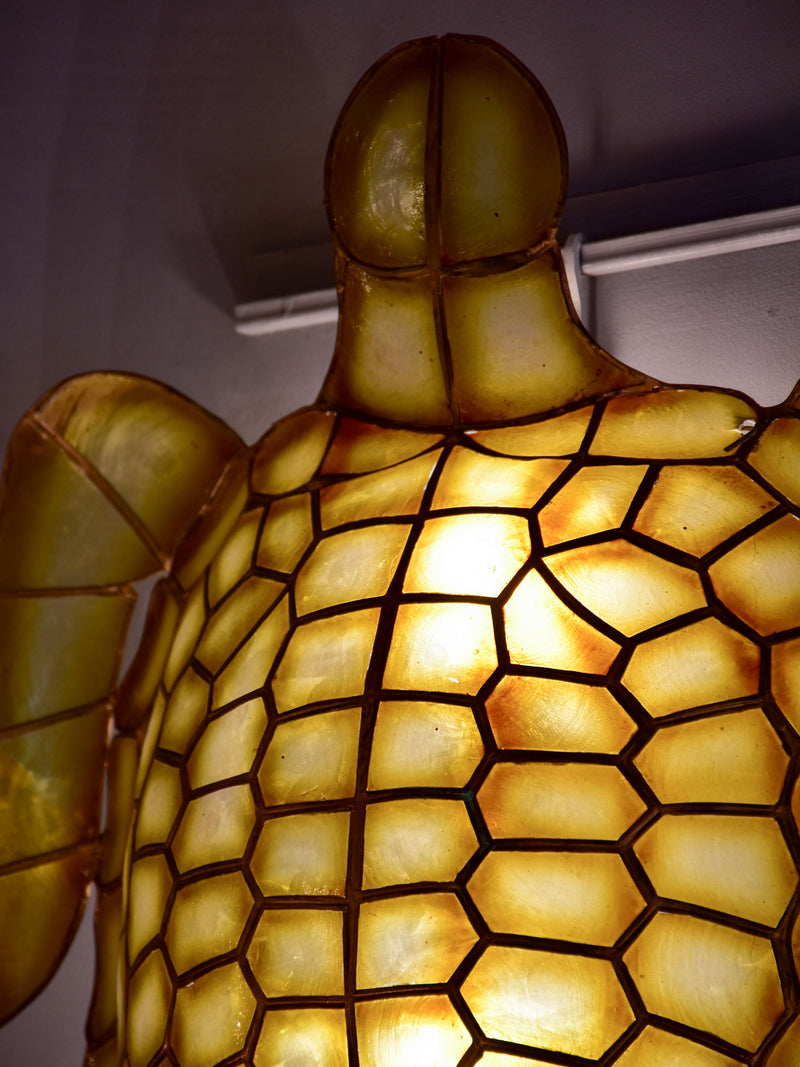 Pair of turtle shaped wall sconces