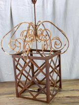 French lantern suspended candle design