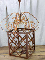 Very large French candle lantern - 1950's