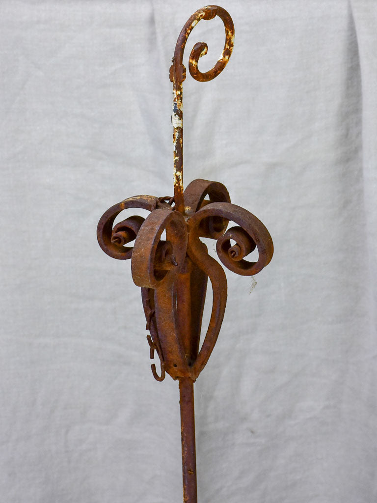 Very large French candle lantern - 1950's