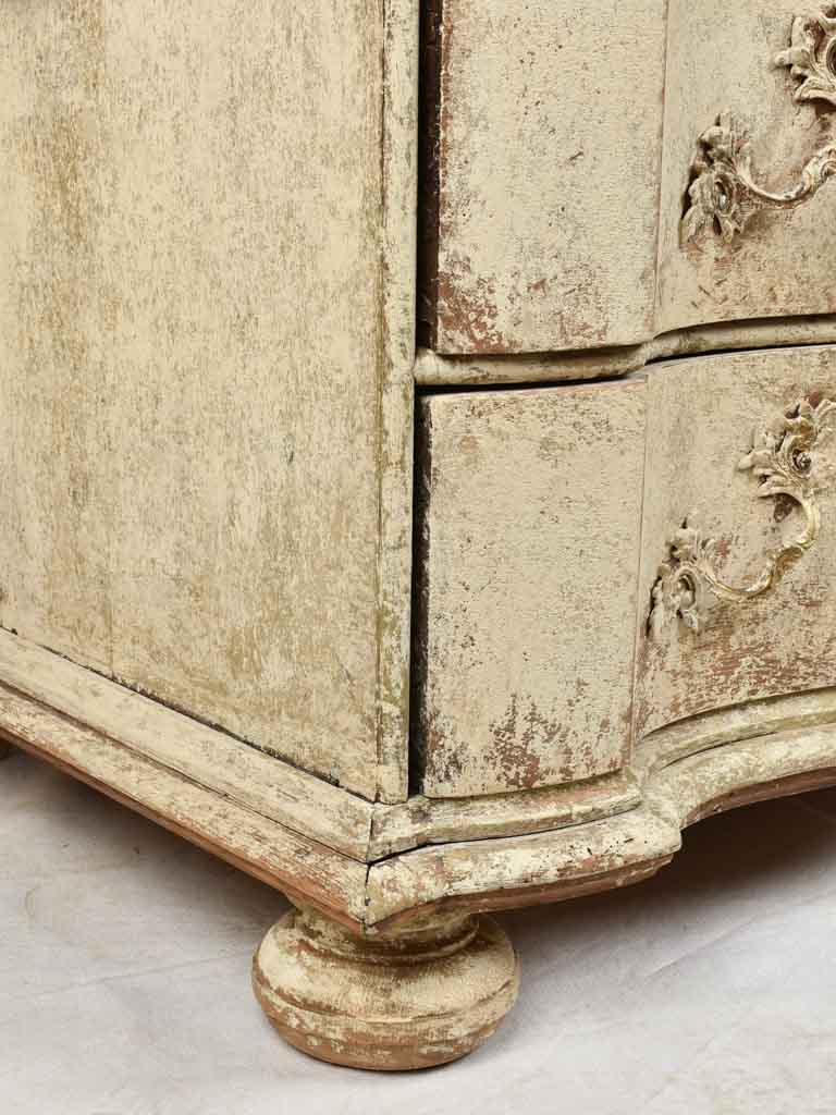 Antique French commode with 3 drawers 48"