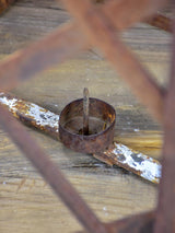 Weathered large French lantern 1950’s